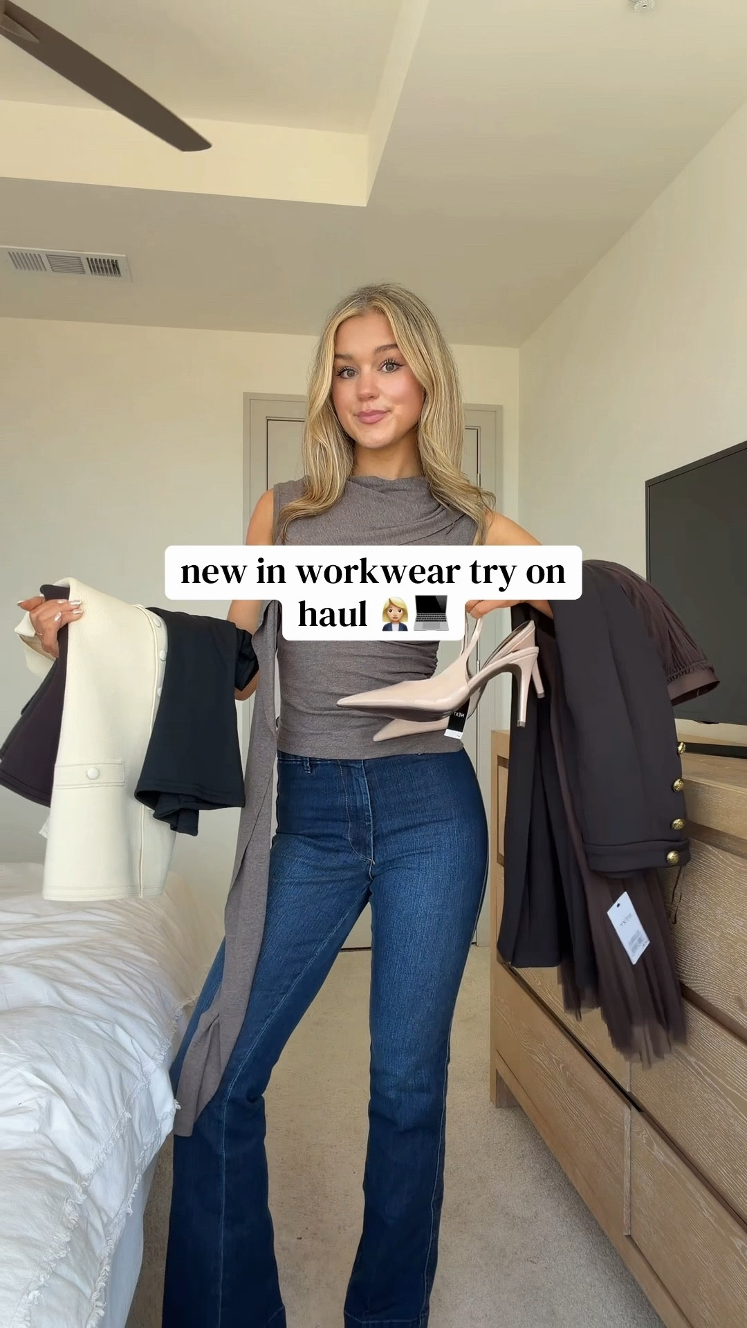 workwear basics try on haul 👩🏼‍💼💼 @Next US – discount code: WHITNEY10 for 10% off!
#AD

#LTKWorkwear