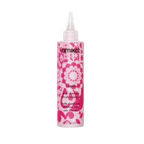 Amika Reset Pink Charcoal Scalp Cleansing Oil Unisex 6.7 oz (Pack of 1) | Amazon (US)
