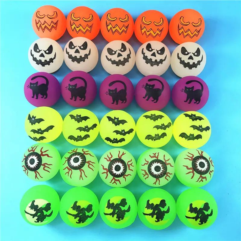 20 Pcs Halloween Glow In The Dark Bouncy Balls 1.25" Bouncing Balls Halloween Toys For Kids Girls... | Temu Affiliate Program