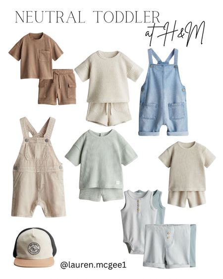 Neutral baby & toddler sets from H&M 

#LTKkids #LTKstyletip #LTKSeasonal