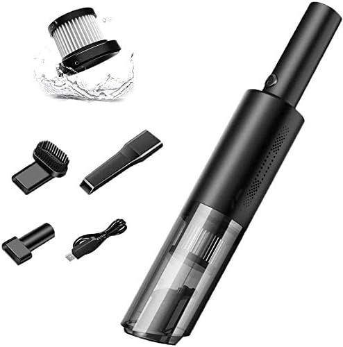 Cannidicocy Handheld Car Vacuum Cleaner, Dry Vacuum Cleaner with Stainless Steel HEPA Filter, Rec... | Amazon (US)