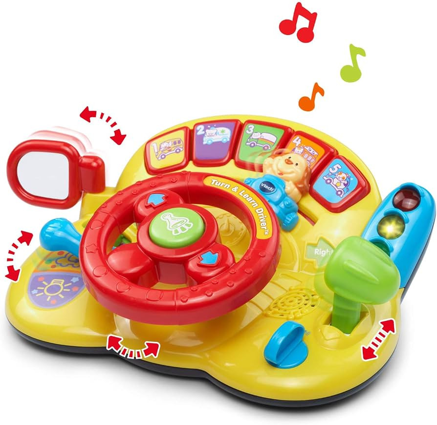 VTech Turn and Learn Driver (Frustration Free Packaging), Yellow | Amazon (US)