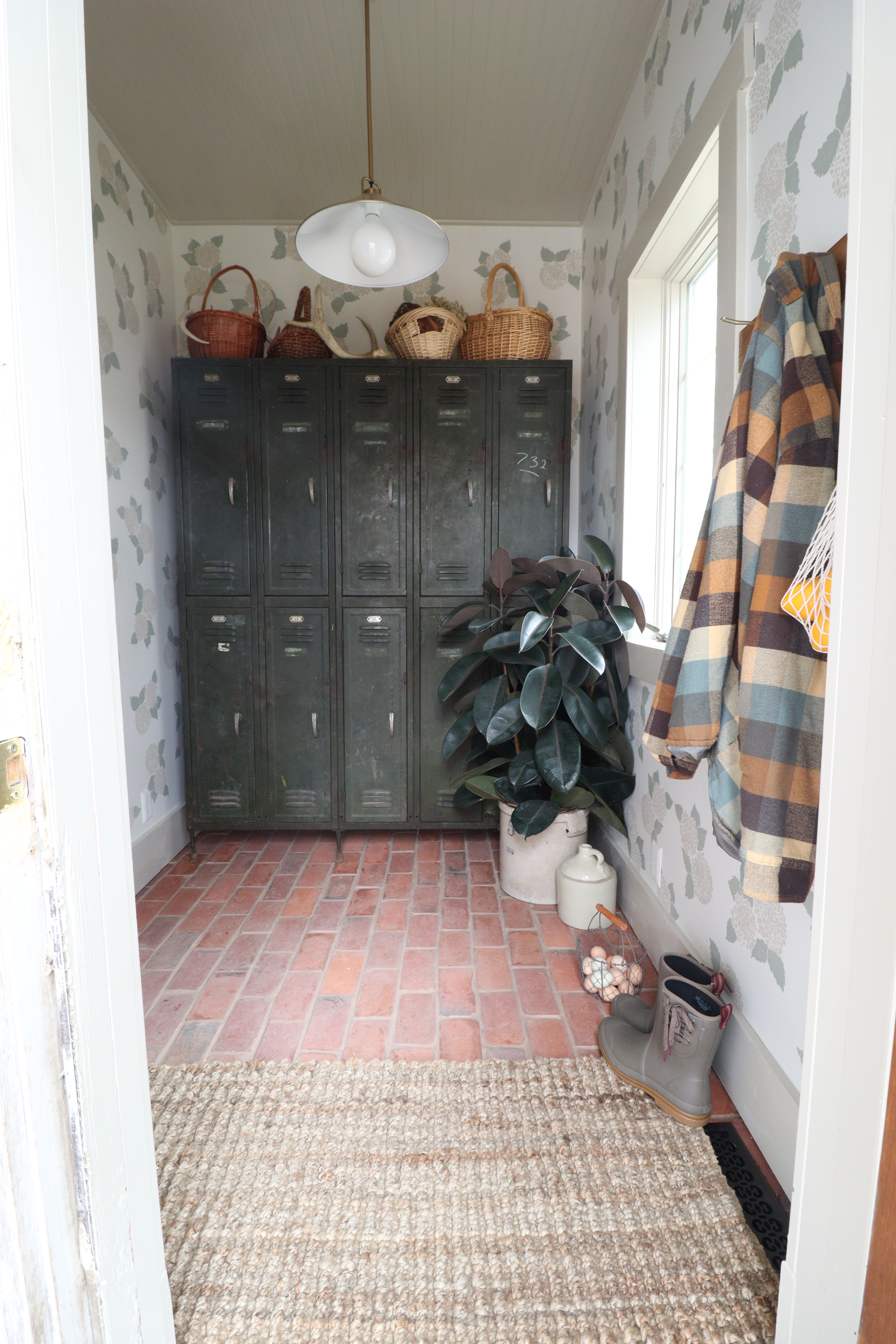 real life drop zone but make it cute

linked similar rug, hooks, baskets, and mudroom storage pieces 🤎 

 #LTKHome
