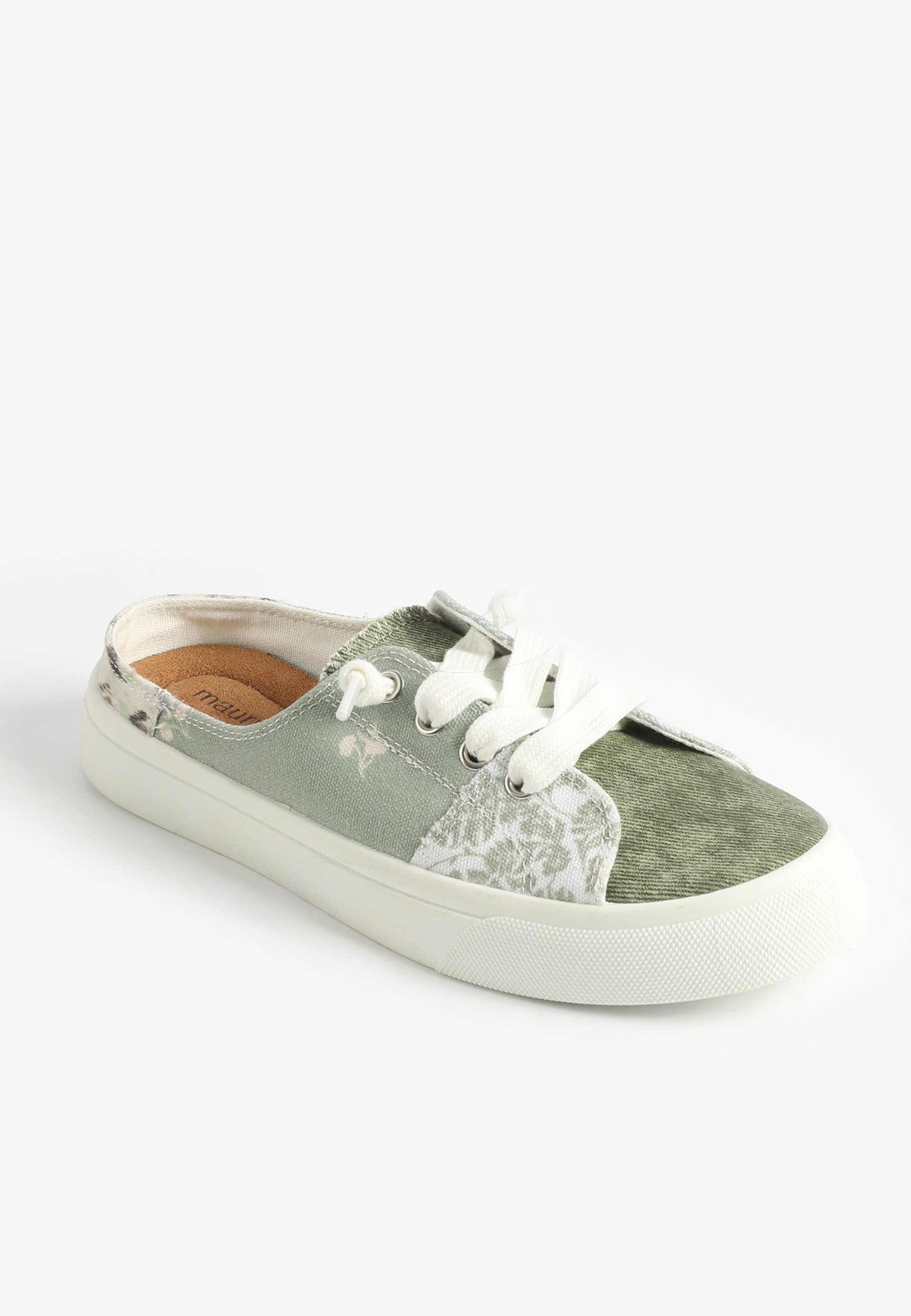 Maurices Women's Supercush Floral Patchwork Sneakers Mule | Maurices