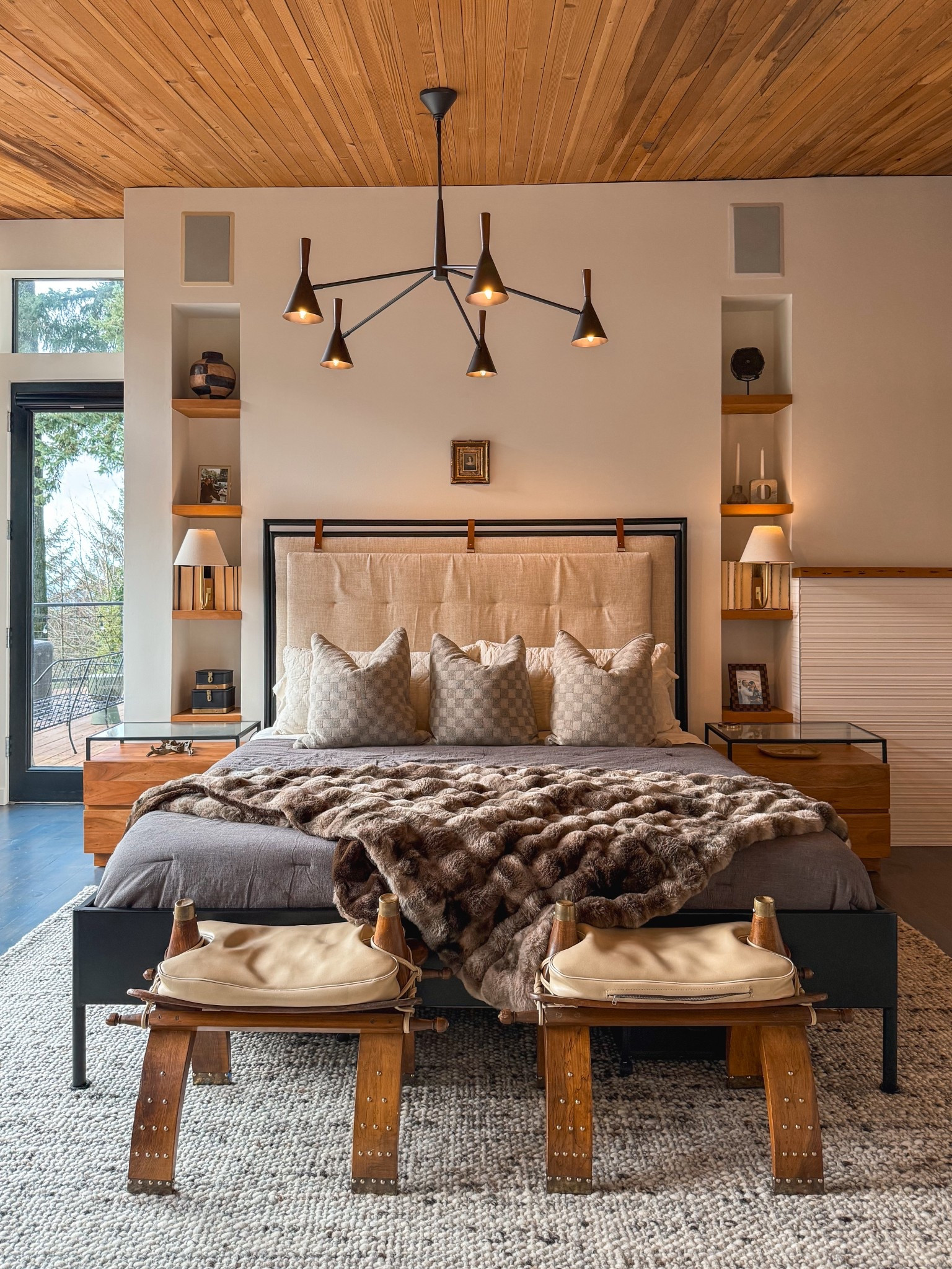 Primary bedroom in PDX
