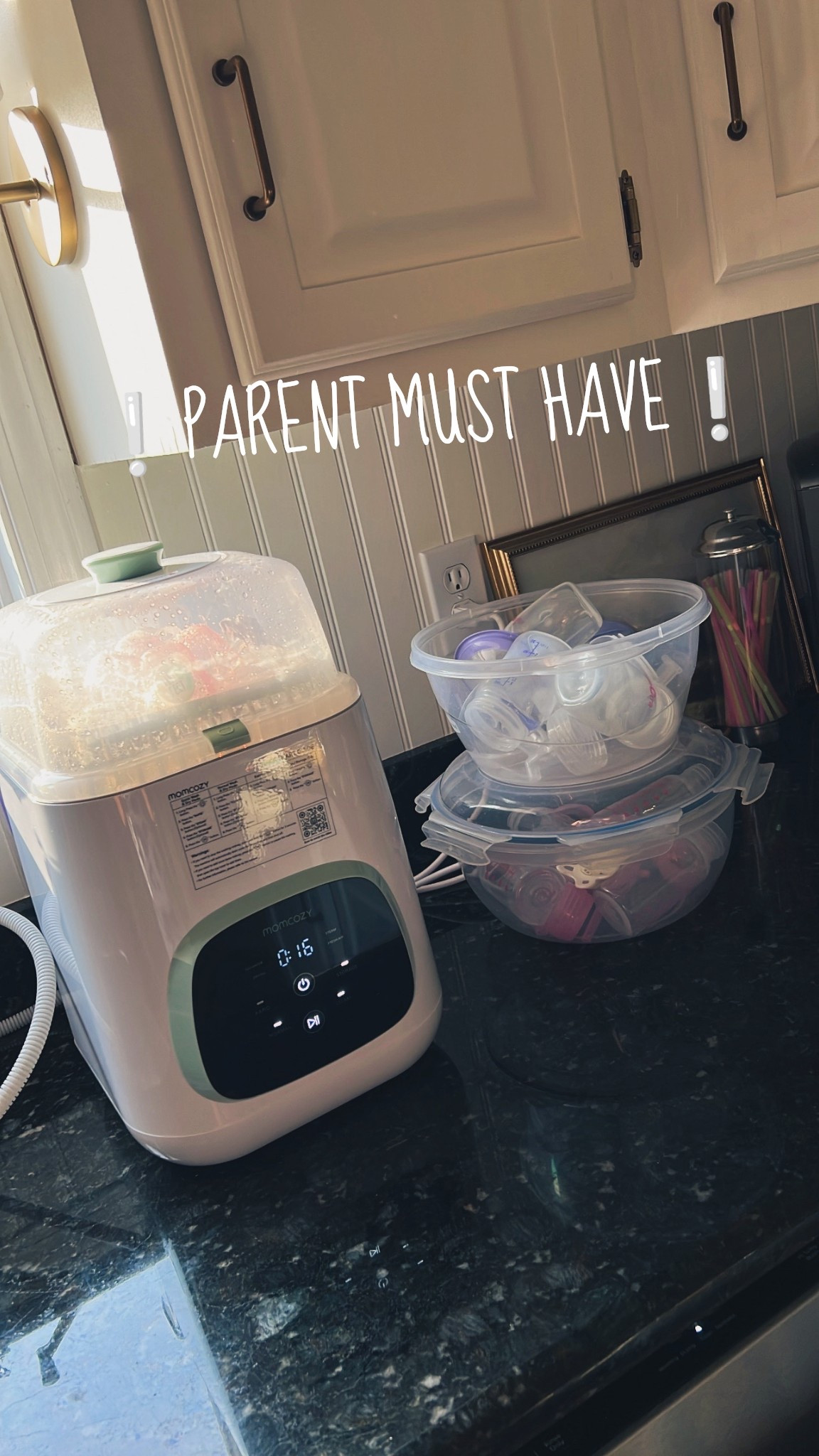 New parent must have- trust me! After spending so many hours washing bottles/pump parts/binkys by hand with our first born, we were not about to make that mistake the second time around 😂 a splurge that is WORTH IT. Time is so precious! 

#LTKFamily #LTKBaby #LTKHome
