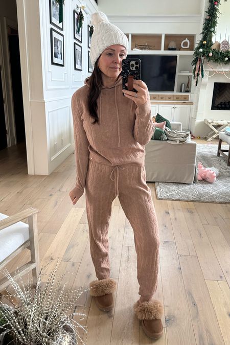 Loungewear on sale! Hoodie and jogger sweater set on sale for Black Friday weekend. My coziest slippers are 50% off as well and my beanie comes in a set of two on sale for $9.99.
Walmart finds 
Walmart fashion 
Pjs 

#LTKshoecrush #LTKGiftGuide #LTKsalealert