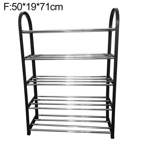 3/4/5 Layer Plastic Shoe Rack Shelf Organizer Pipe Holder Storage Container | Walmart (US)