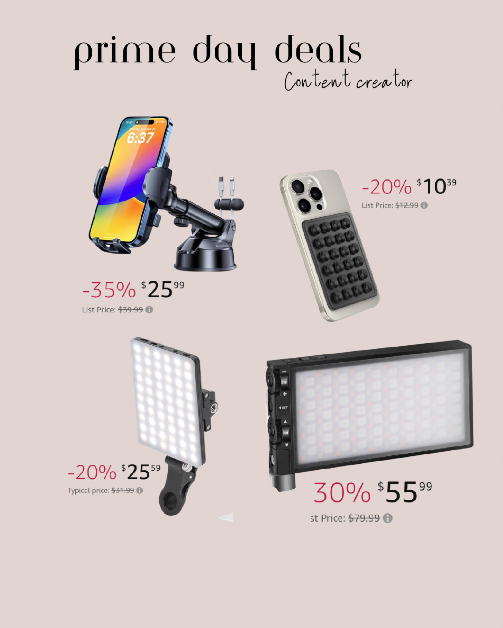 Prime day deals ! 

#LTKU #LTKxPrimeDay #LTKSaleAlert