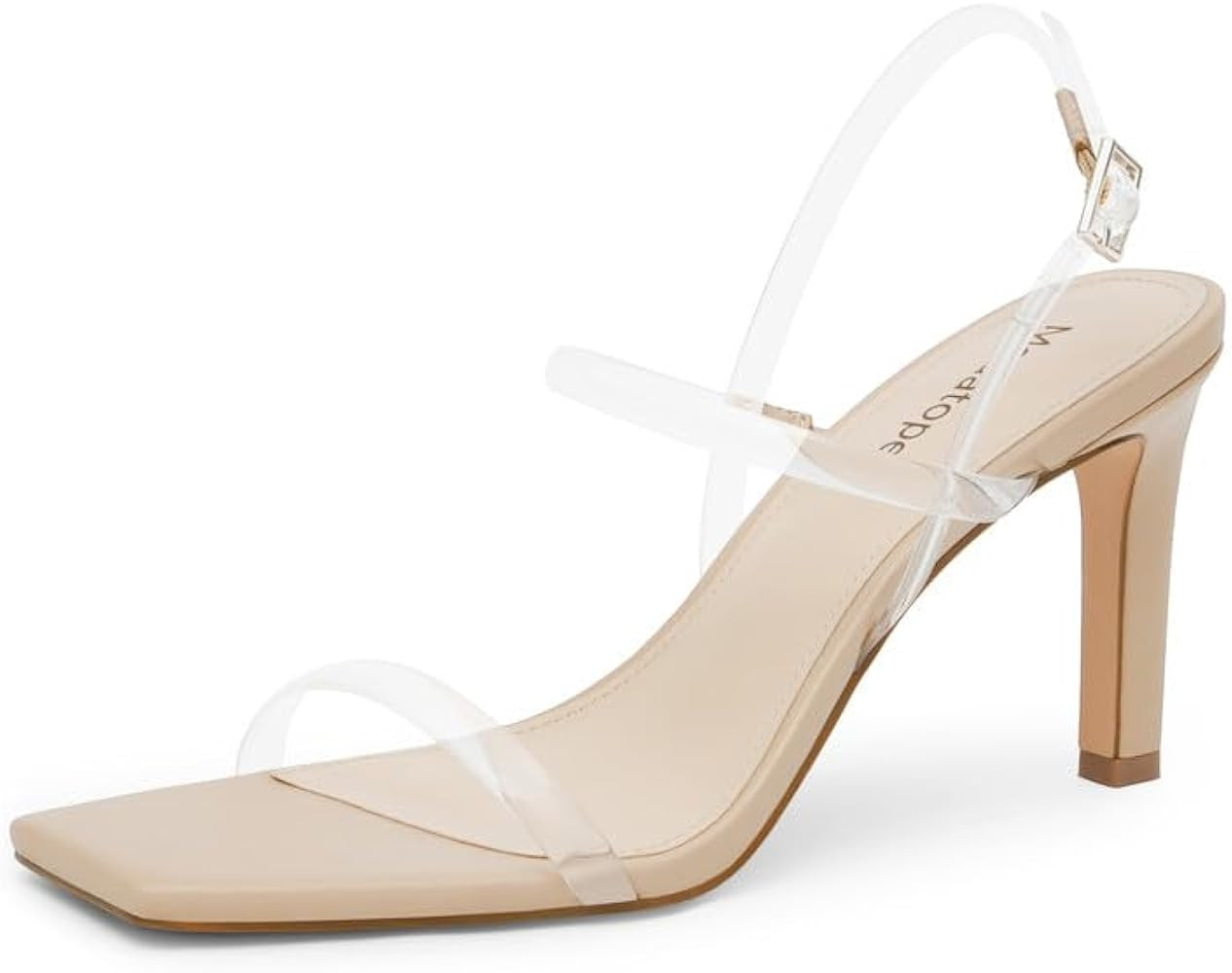 Modatope Womens Sandals Open Toe Strappy Sandals Ankle Strap High Heel Sandals for Women | Amazon (US)