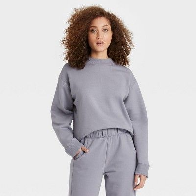 Women&#39;s Sweatshirt - A New Day&#8482; Dark Gray M | Target