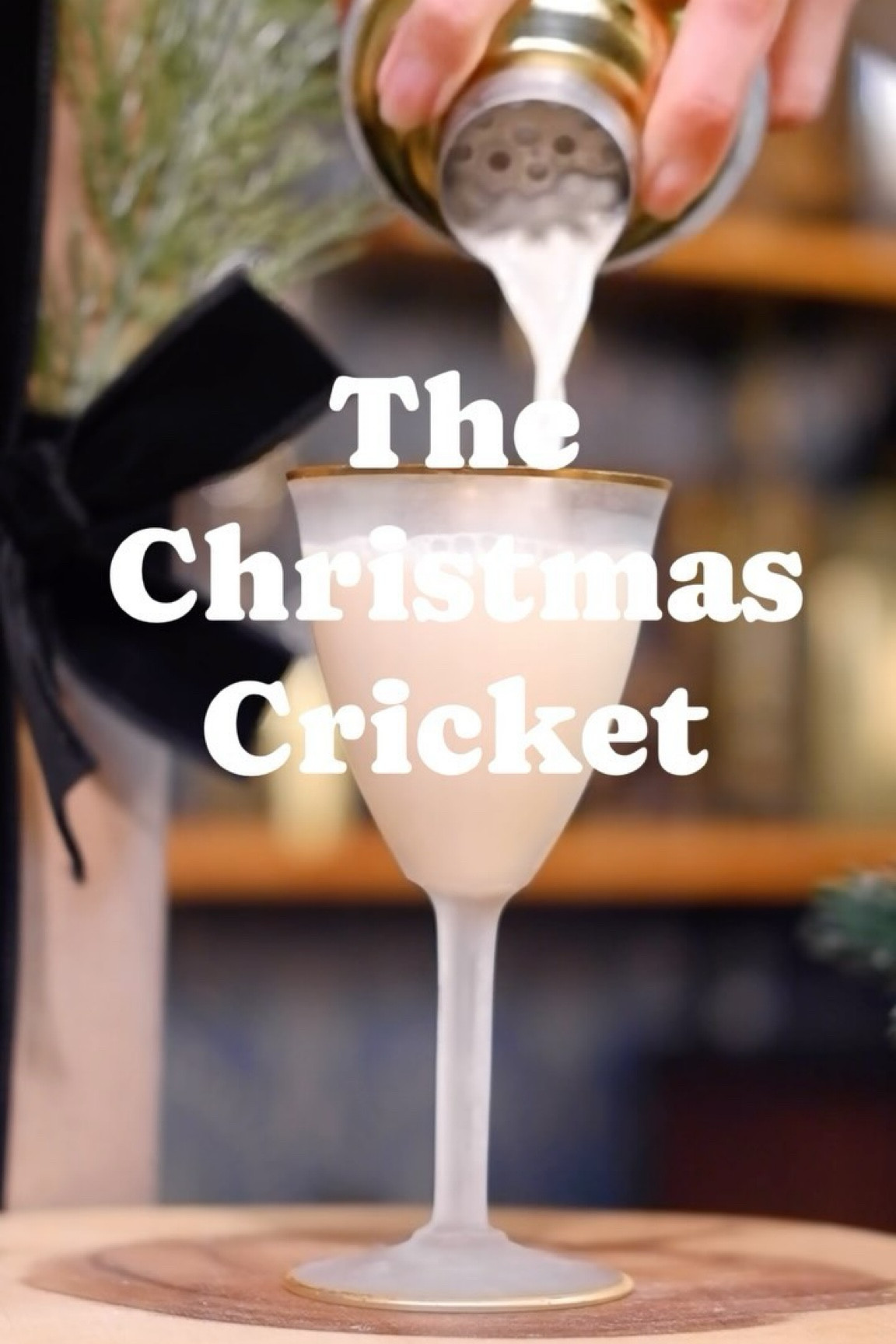 I have been wanting to make this cocktail since I tried it last year at miracle pop up on Spring Mountain at the Sand Dollar Lounge, one of my favorite spots in Vegas. It is SO good, and I am honestly typically a bit iffy on cocktails with dairy in them. The licor 43 brings in amazing vanilla flavors that lead into the incredible minty flavor of the franca menta. But I think the earthy vanilla flavor of the pandan and coconut syrup is what truly tips this cocktail into the divine! Pandan is a leaf that is often used in South and Southeast asian cultures. 

glass : vintage baccarat 

Christmas Cricket Cocktail 

1.5 oz blanco tequila
.5 oz @licor43usa 
.25 oz branca menta 
.75 oz coconut pandan syrup
.75 oz cream
2 dashes molé bitters 

Grated nutmeg or dark chocolate to garnish 

Add ingredients to a cocktail shaker, fill with ice, and strain into a coupe, nick and nora, or small wine glass like I have used here! 

Coco Pandan syrup

250 ml coconut water
125 g sugar
5 pandan leaves 

Bring all ingredients to a boil and simmer until the sugar dissolves. Strain into a container and store for up to 4 weeks in the fridge. 

Let me know if youd like a video of me making the syrup itself!

Christmas Cocktails Holiday Cocktails Pandan cocktails Malaysian inspired cocktails