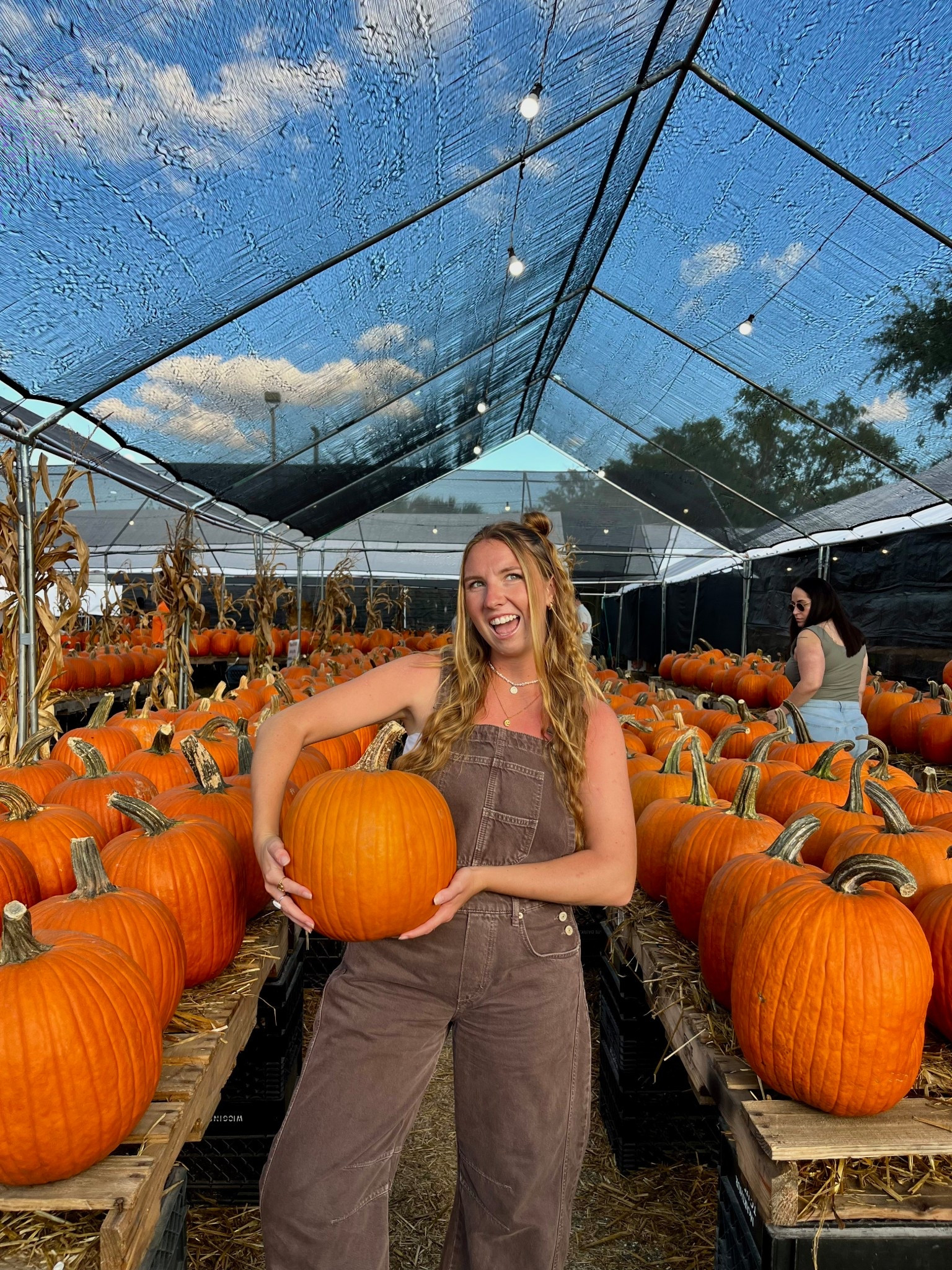 my favorite and most complimented overalls have restocked in brown!! 🤎 
wearing size small
#freepeople #overalls #winterstyle #ootd #outfitinspo 

#LTKootd #LTKSeasonal