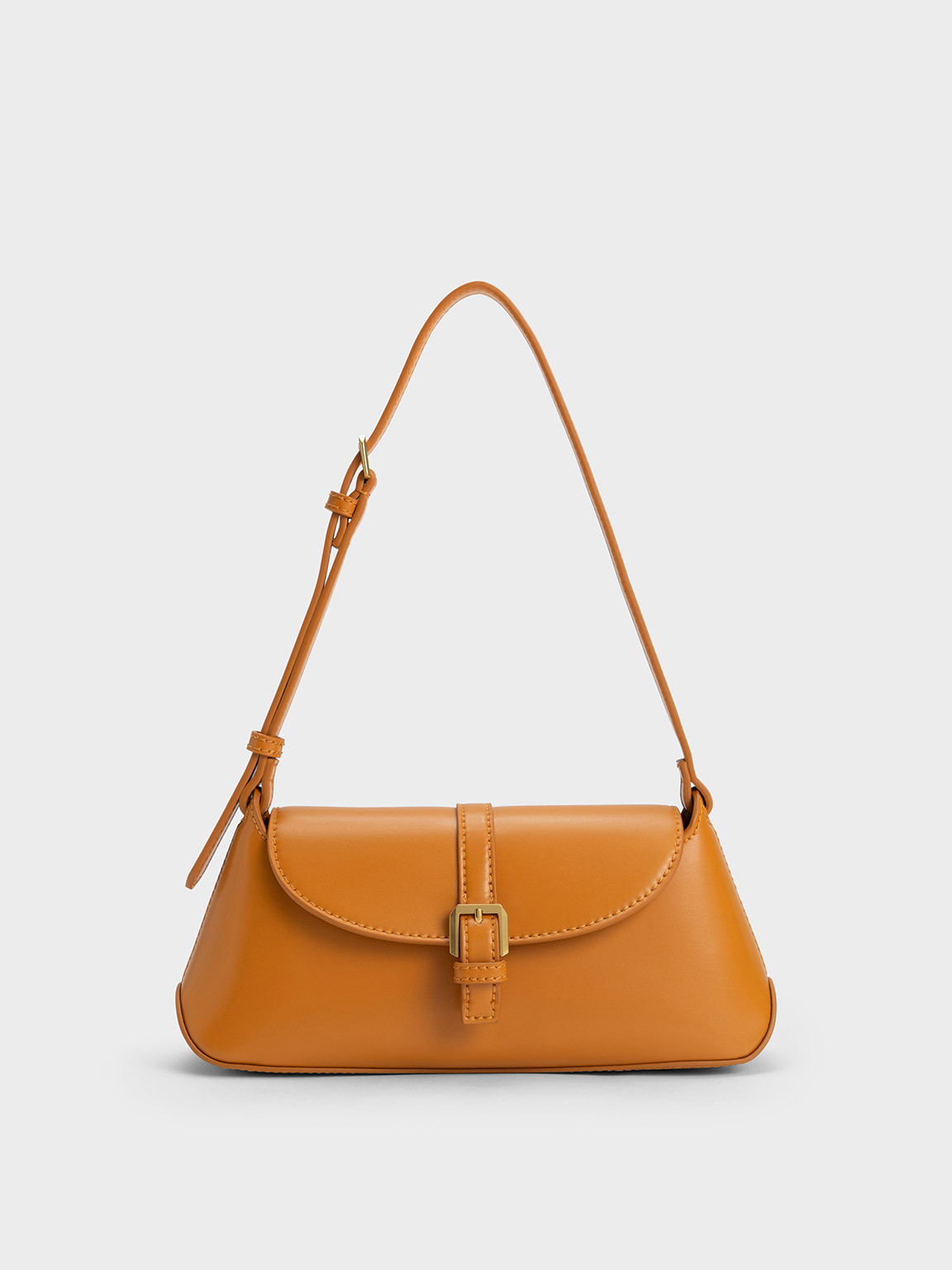 Annelise Double Belted Shoulder Bag | Charles & Keith US