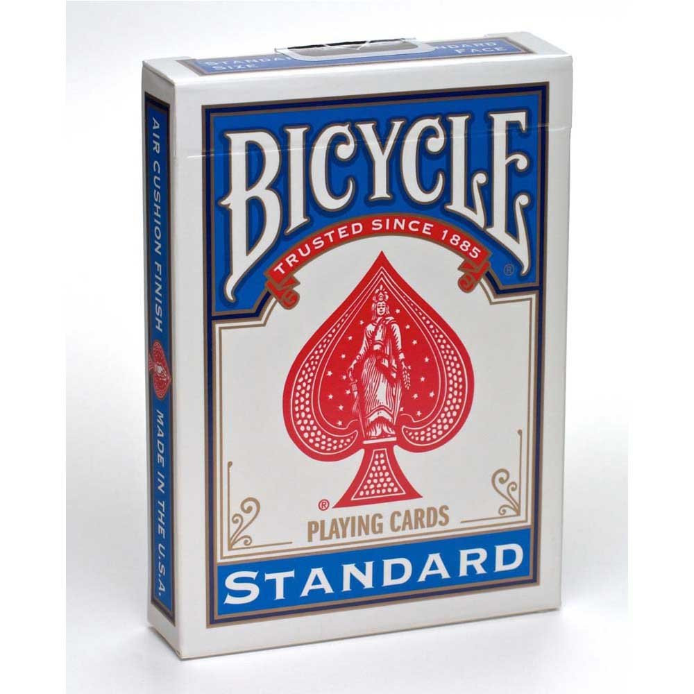 Bicycle Playing Cards for Play - Poker Size, [Colors May Vary: Red, Blue or Black] | Amazon (US)