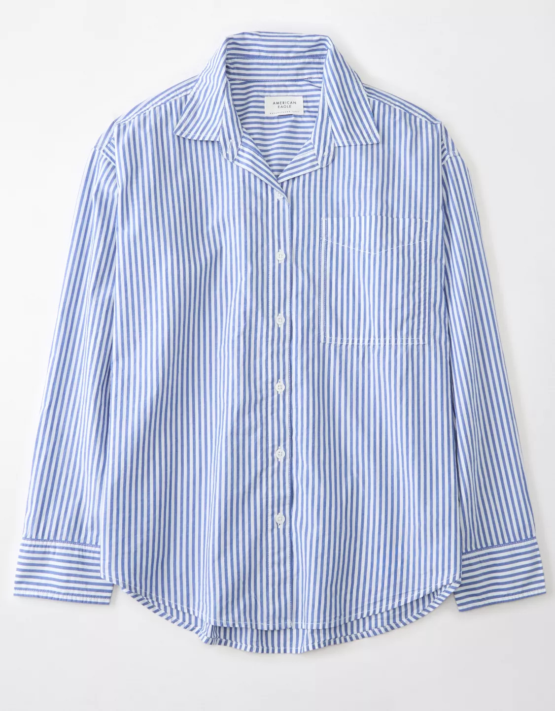 AE Perfect Button-Up Shirt | American Eagle Outfitters (US & CA)