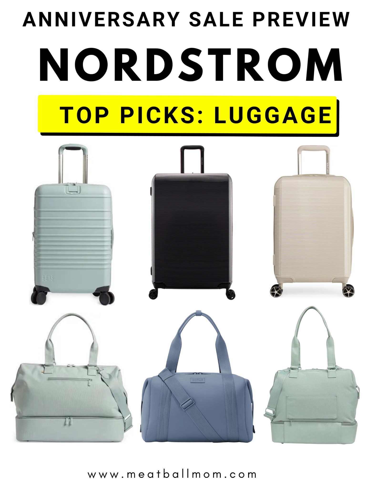 Nordstrom Anniversary Sale 
Top Picks in Luggage

I got the Beis weekender bag this past year and have loved it! The space for shoes and pocket for your laptop are great!  

Make sure to favorite sale products on my LTK shop now and shop later from your Favorites tab - all in the LTK app!

Want to see all my Nordstrom faves? Check out my collection and search ‘Nordstrom’ in the search bar in my LTK shop! 

#LTKsalealert #LTKitbag #LTKxNSale