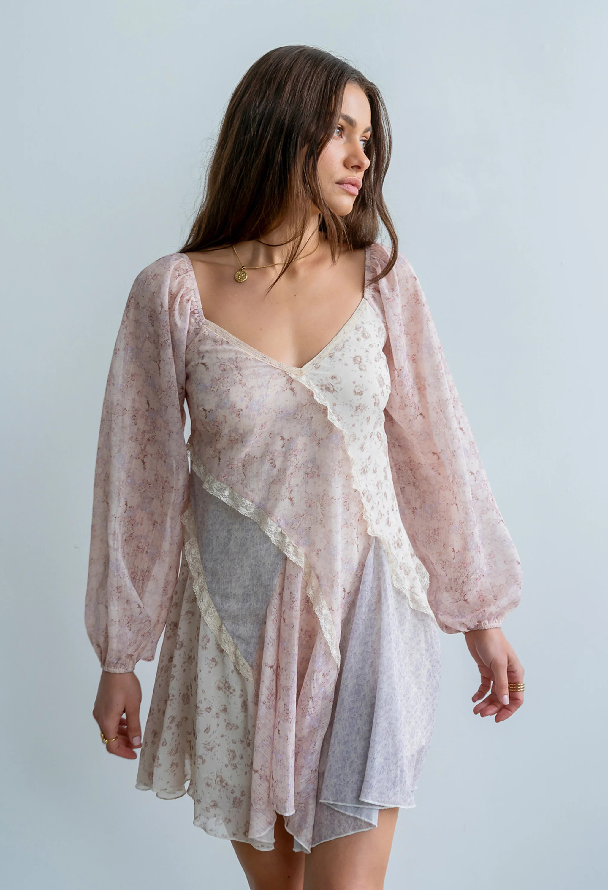 Bree Patchwork Mini Dress | Böhme US