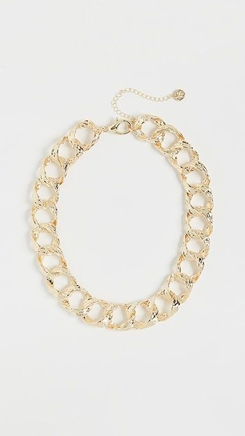Vintage Textured Chain Necklace | Shopbop