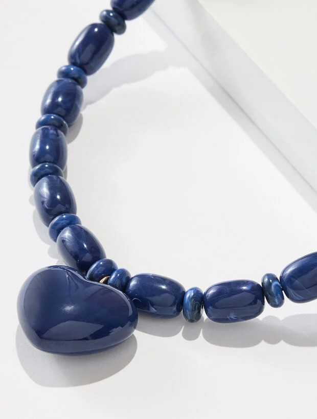 Harvest Heart Necklace | Talbots