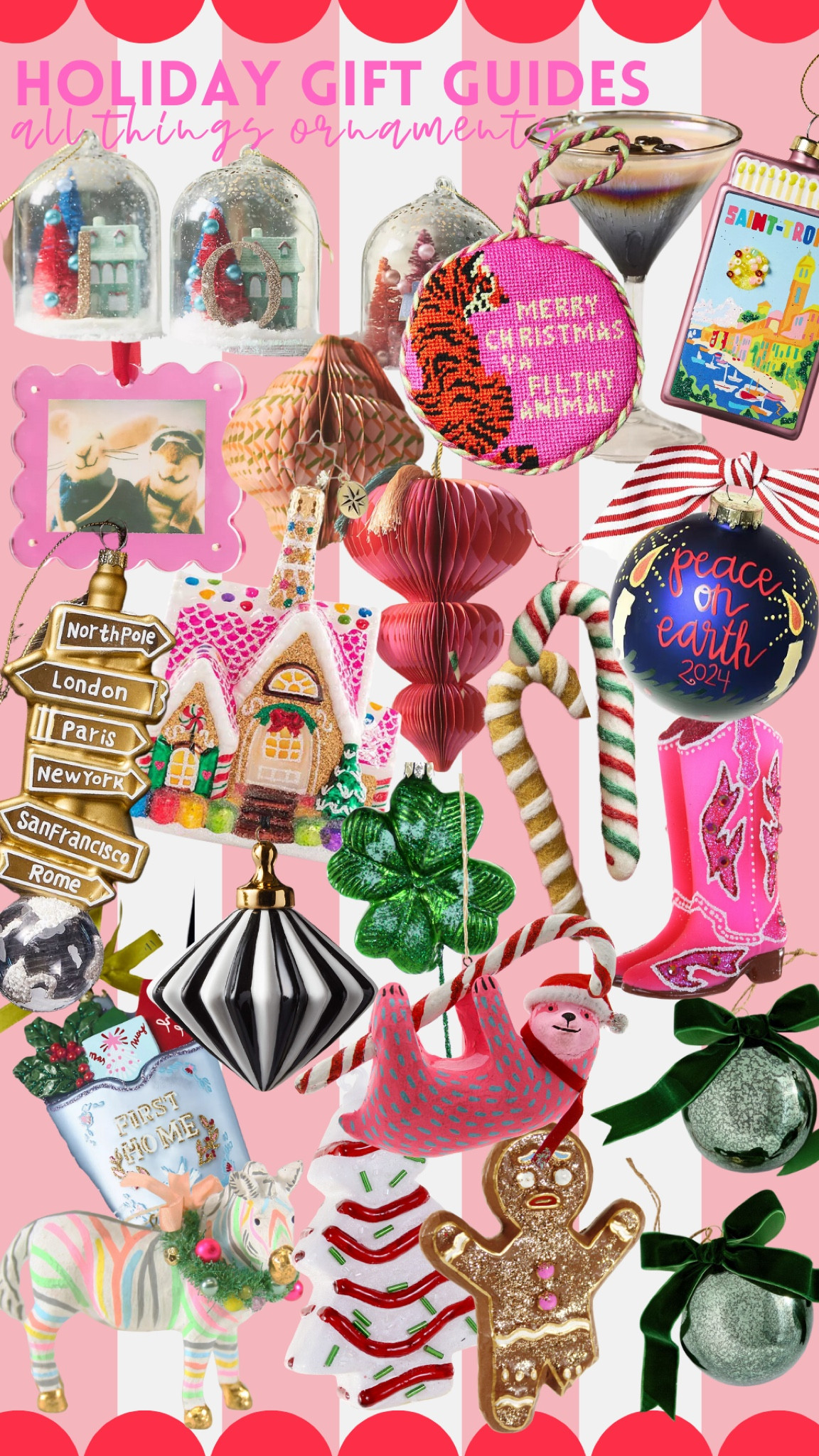 holiday gift guide | all things ornament… my favorite roundup of all the collectives to adorn your tree in style and sass | 

#LTKHoliday #LTKHome #LTKGiftGuide