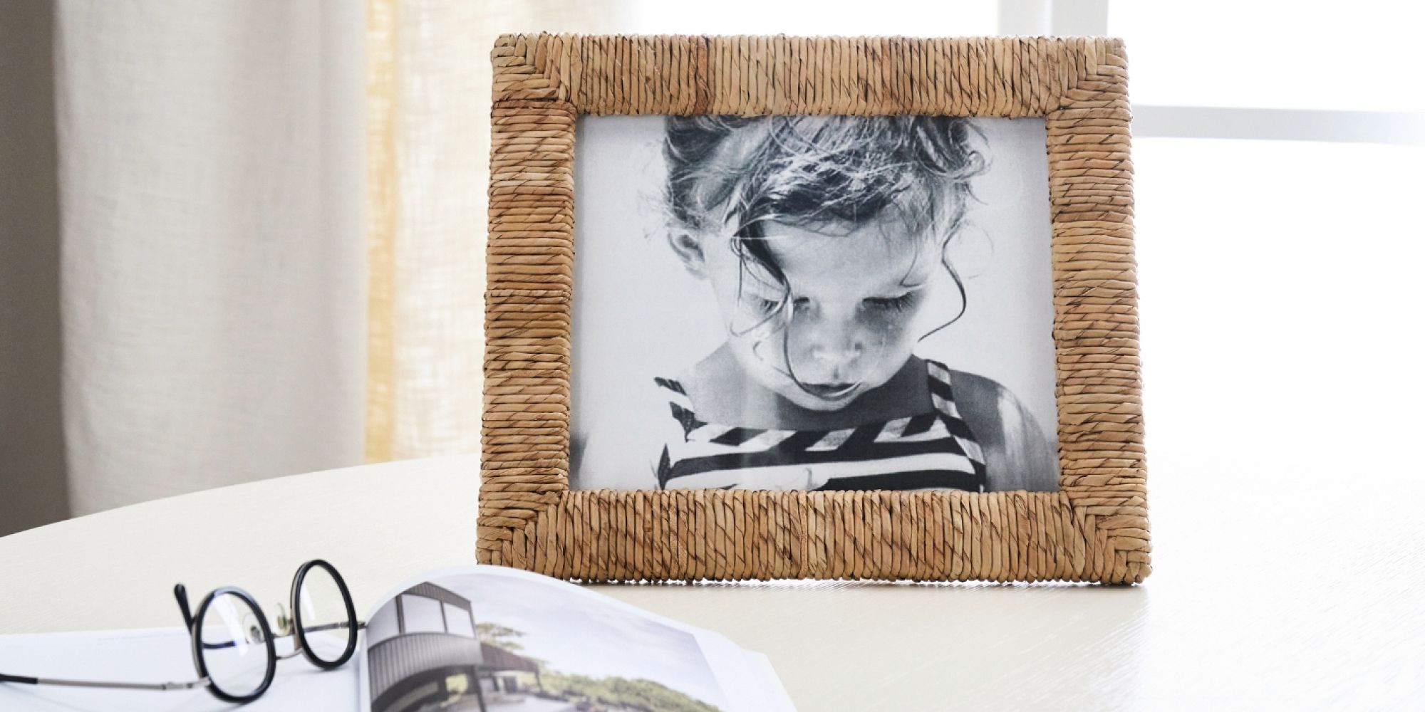 Malibu Handwoven Frames | Pottery Barn (US)