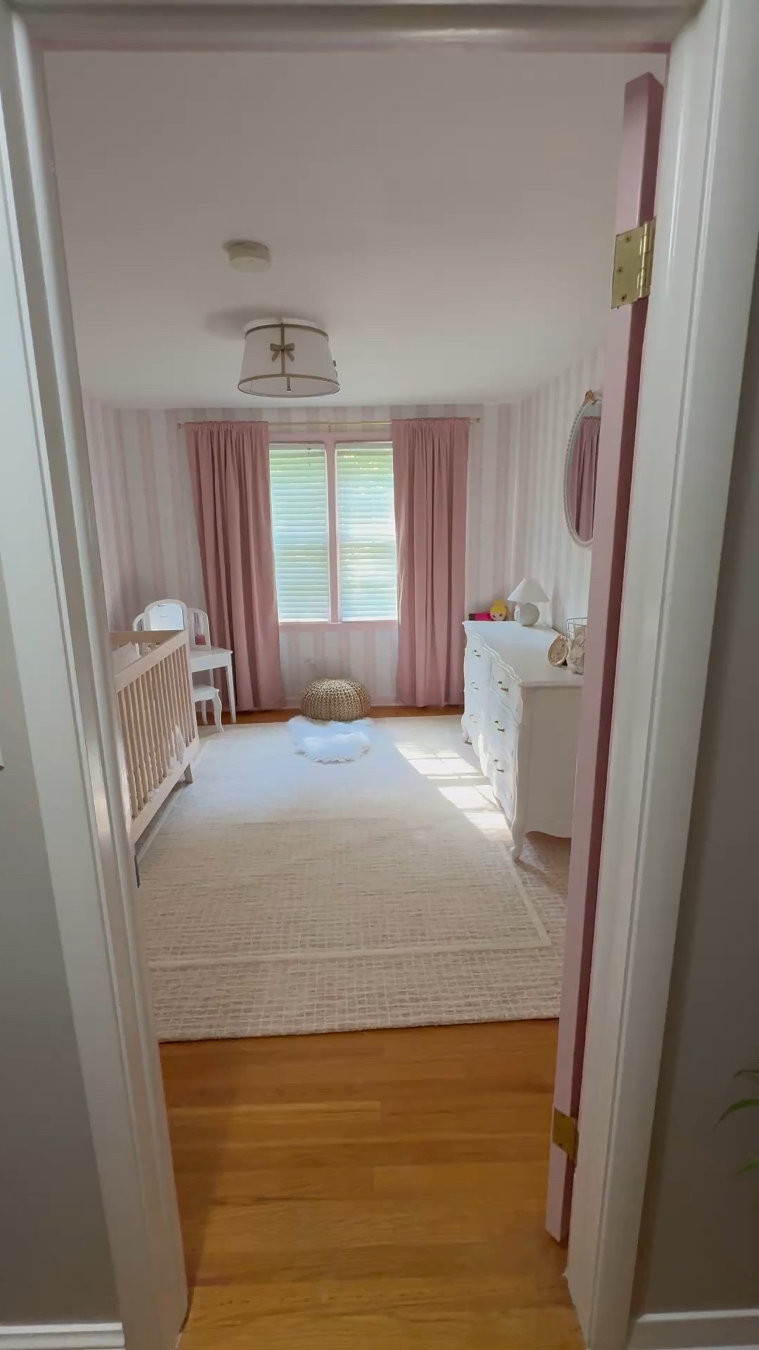 Rory’s girly girl room - toddler girl pink room inspo.