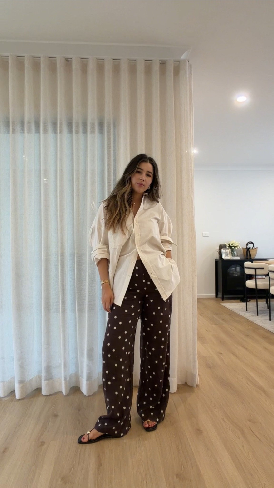 Polka dots are still trending in my mind 

My shirt is a size 8 and pants are 8 also x 

#LTKFashionMonth #LTKaustralia #LTKstyletip