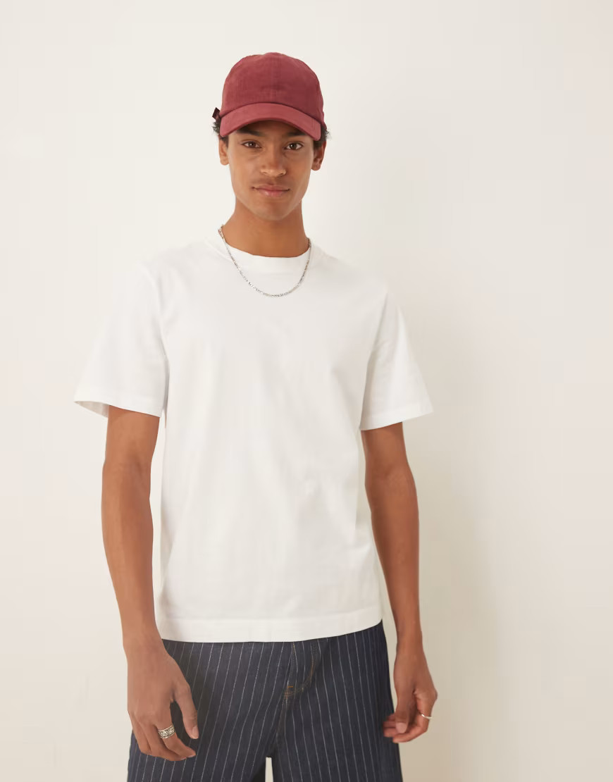 Abercrombie & Fitch classic t-shirt in white | ASOS (Global)