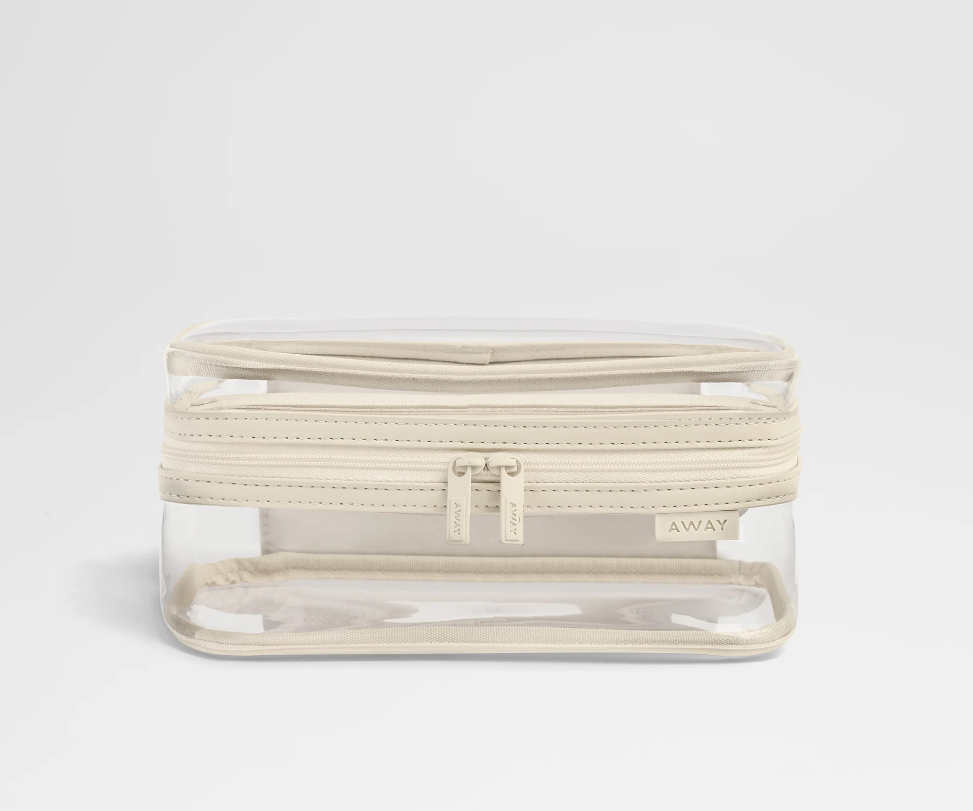 Clear Toiletry Bag in Salt White | Away: Built for modern travel | Away