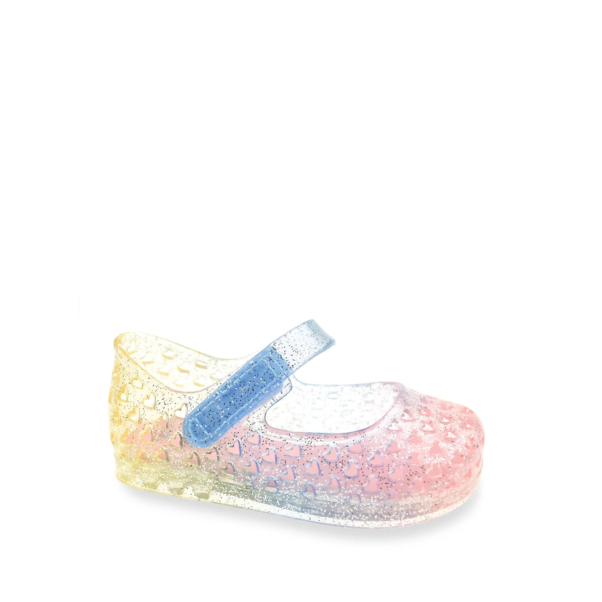 Wonder Nation Baby and Toddler Girls Mary Jane Jelly Shoes | Walmart (US)