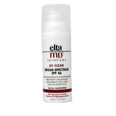 EltaMD UV Clear SPF 46 Facial Sunscreen 1.7 Ounces | Target