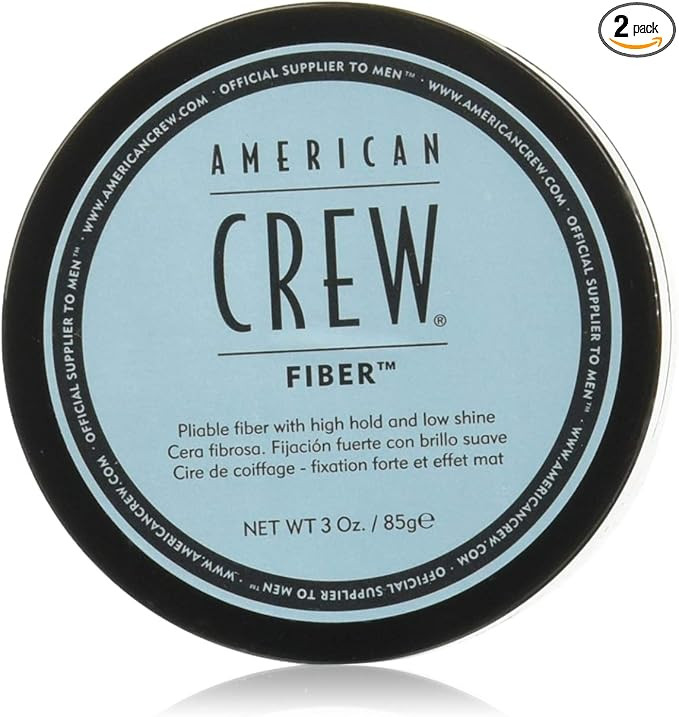 Amazon.com : American Crew Fiber Pliable Molding Creme for Men, 3 Ounce Jars (Pack of 2) : Hair S... | Amazon (US)