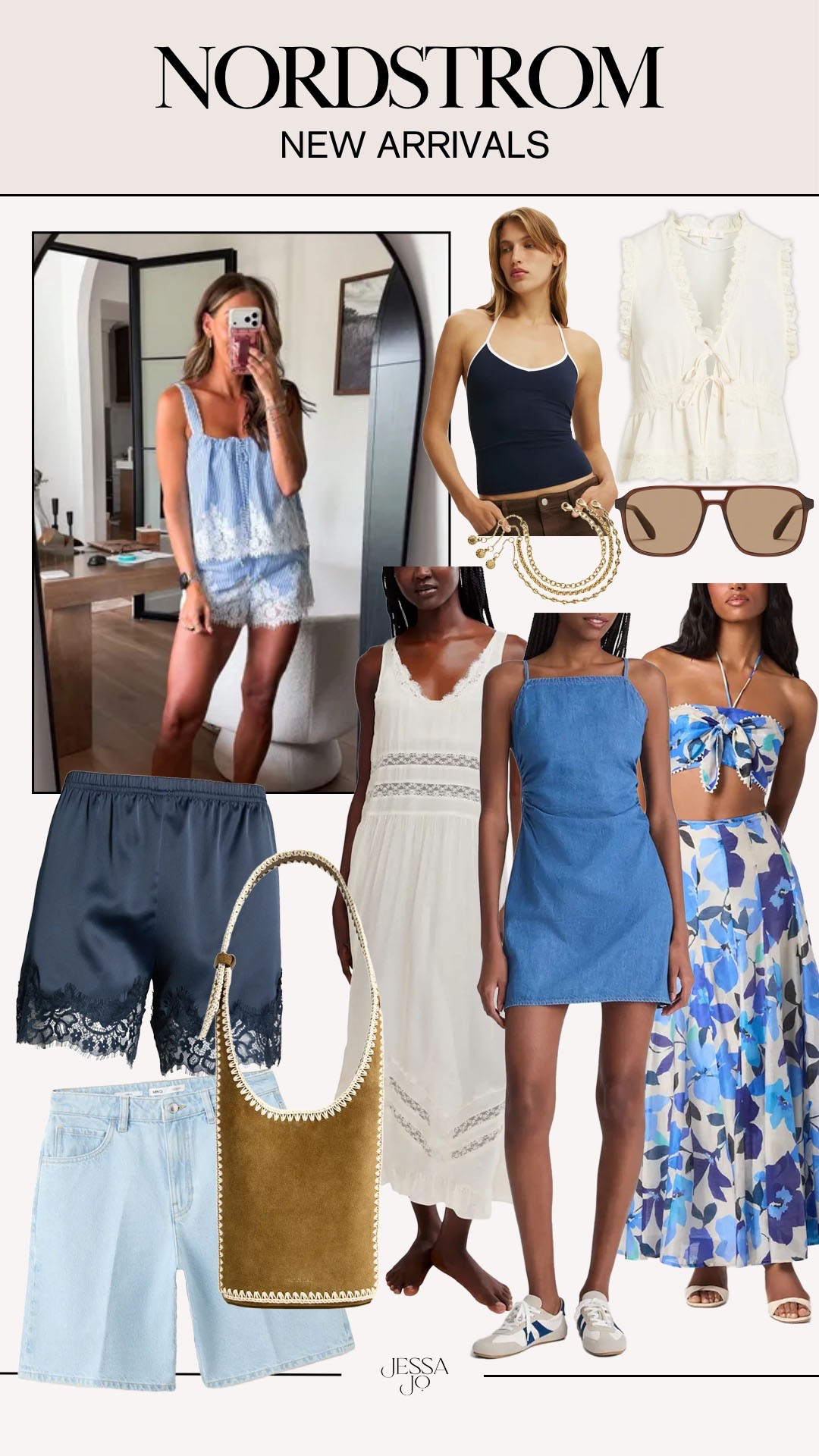 Nordstrom new arrivals. Nordstrom summer style. Nordstrom matching summer set. Nordstrom summer dress. Nordstrom lace trim shorts.

#LTKootd #LTKSeasonal #LTKgrwm
