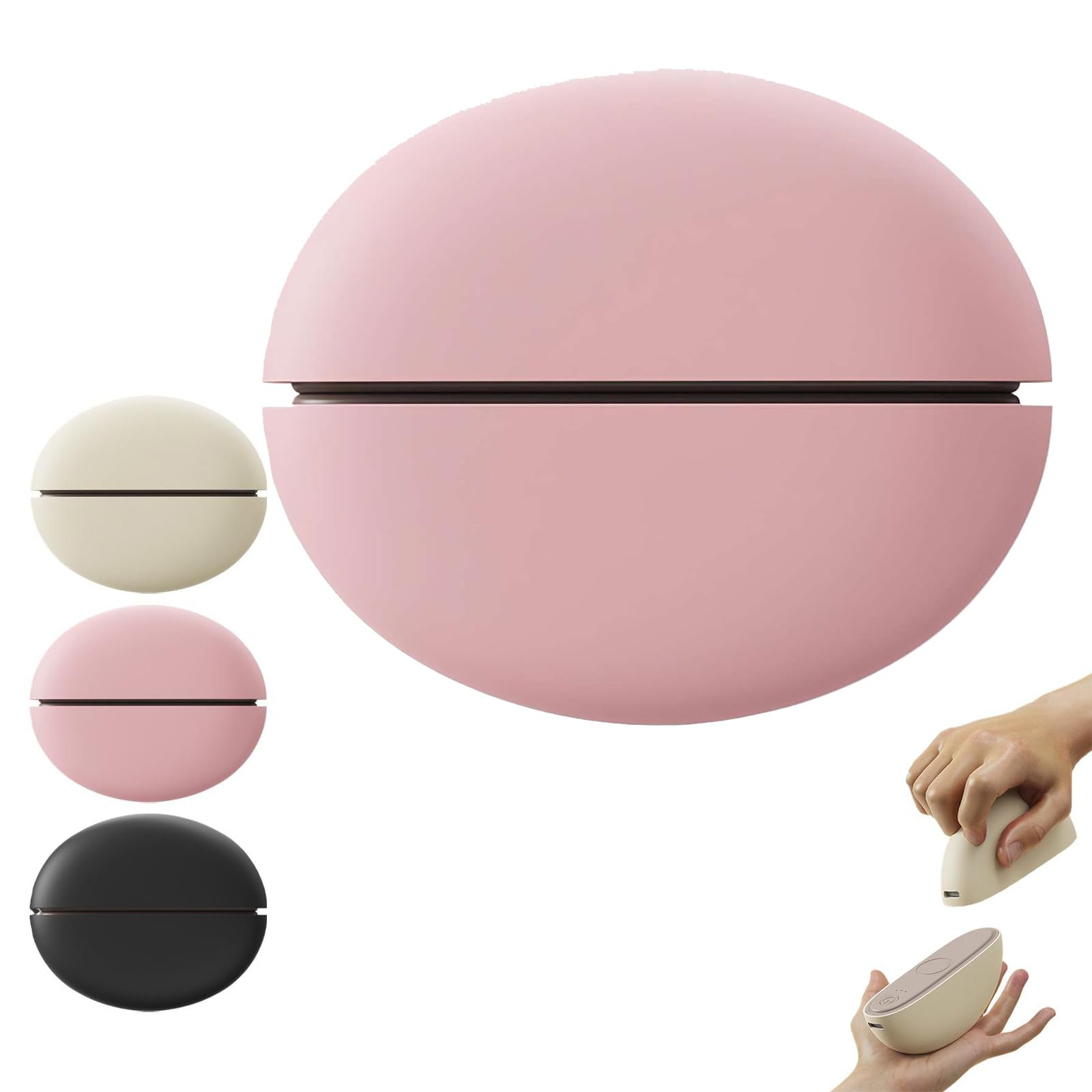 Magnetic Hand Warmers Rechargeable 2 Pack, Electric Handwarmers Ultra Thin Light Portable for Poc... | Amazon (UK)