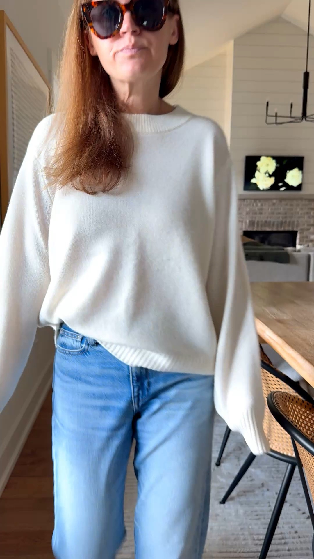 Sweater size small
Jeans size 26
Shoes run a half size big 

#LTKdayinmylife #LTKgrwm #LTKootd