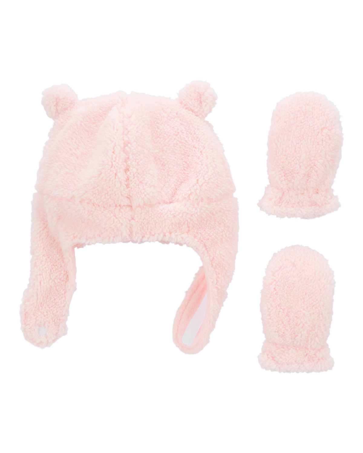 Baby 2-Pack Sherpa Hat & Mitten Set | Carter's Inc