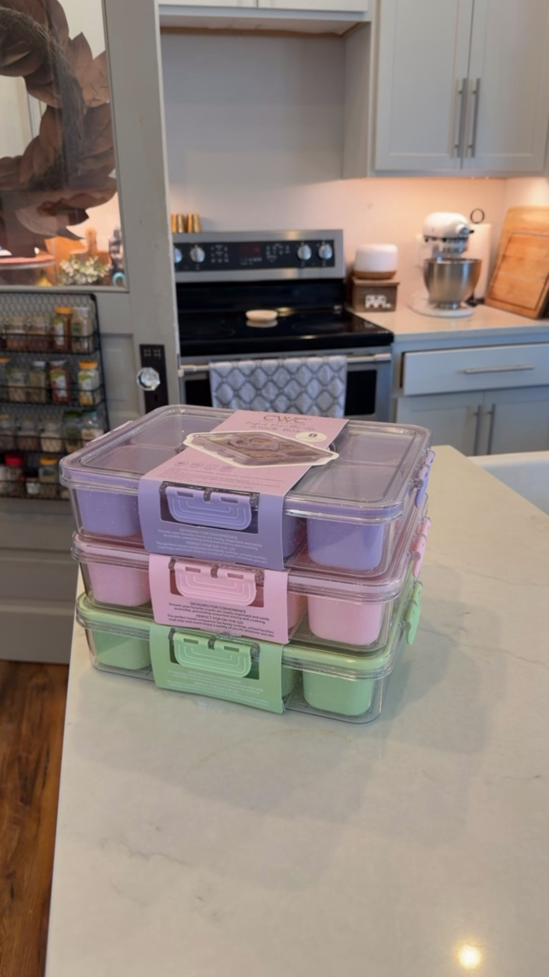 Pastel + sparkles + snacks = a win for the kids ✨💗 These divided snack trays are the cutest little organizers and each compartment has its own lid, which makes them perfect for packing a variety of snacks without everything mixing together. I grabbed them for our upcoming spring break road trip, but they would also be adorable filled with Easter candy or goodies for the kids’ baskets. The price is so good too — linking them because these are such a fun little find! 🐣🚗🍬

#LTKTravel #LTKmomlife #LTKKids