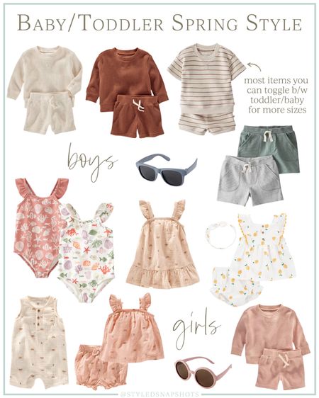 Carter’s baby/toddler spring arrivals under $25 // most items you can toggle between toddler and baby for more sizes 

Spring outfits, summer outfits, kids swim, beach, travel 

#LTKunder50 #LTKswim #LTKkids