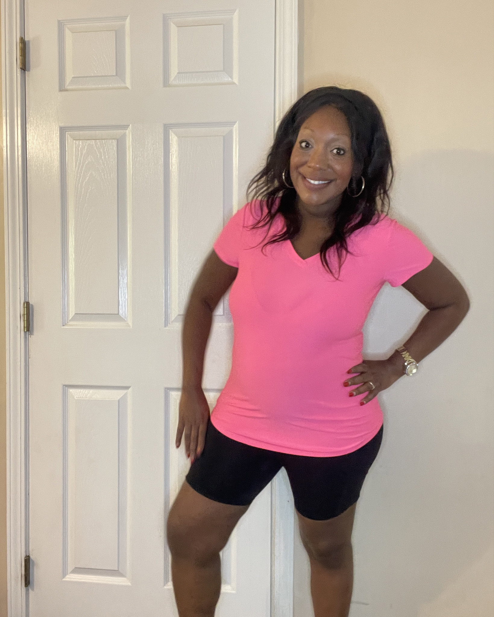 Outfit of the Day 

2 weeks postpartum with baby boy. Love this t shirt and shorts. I love the maternity shorts still for the belly support even as it’s shrinking lol They are comfortable for healing during postpartum and staying active with my children and caring for newborn.  #momoutfit #maternity #moms #mom #outfitoftheday #activewear #postpartum 

#LTKActive #LTKBump #LTKStyleTip