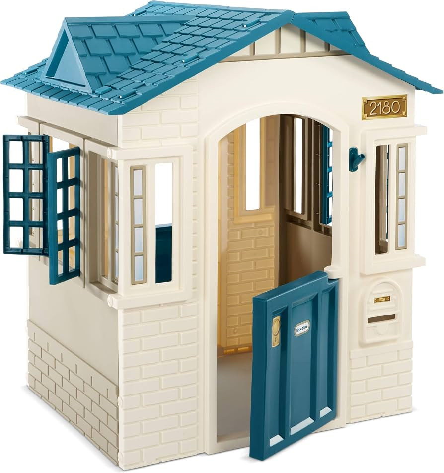 Little Tikes Cape Cottage Playhouse - Blue | Amazon (US)