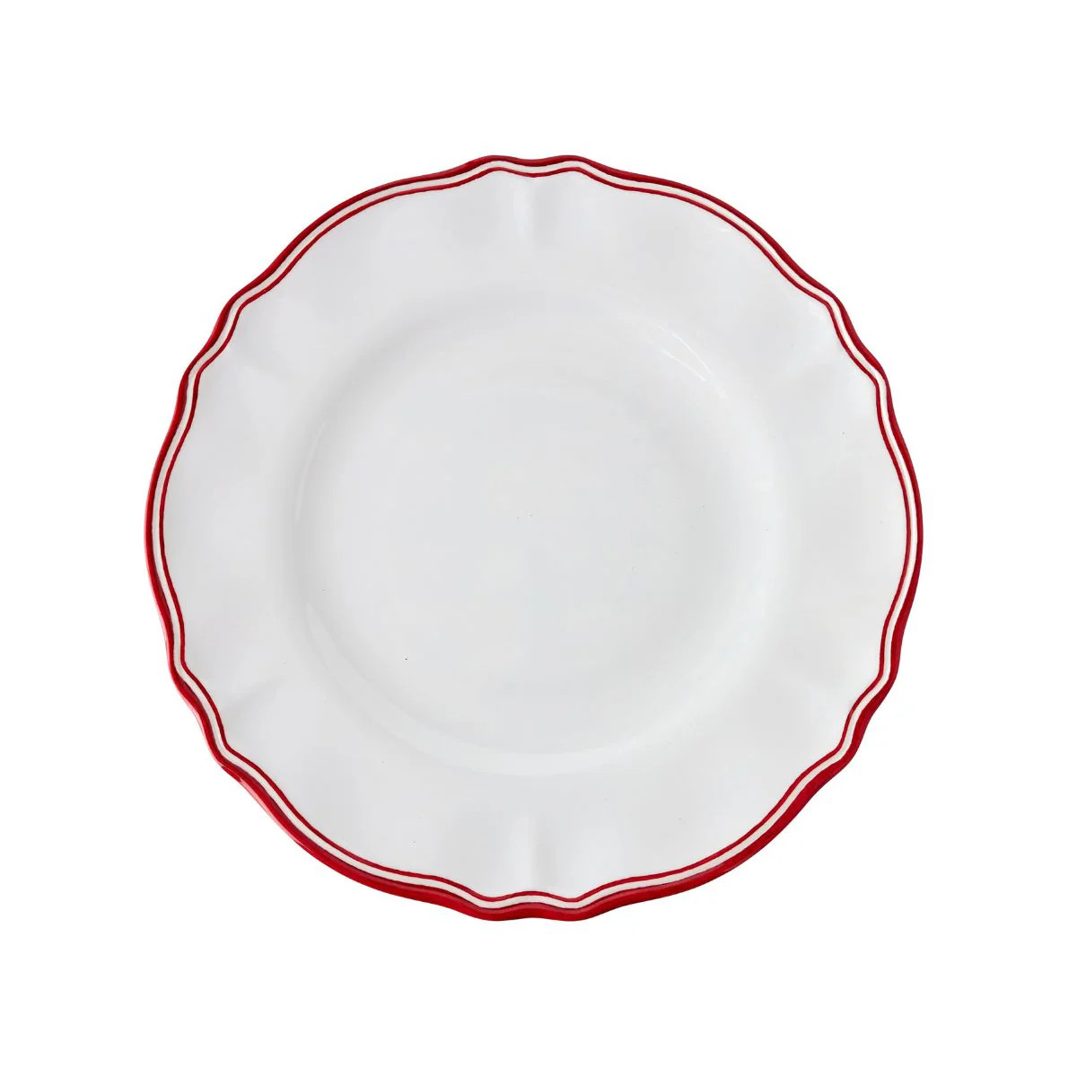 Maison Red Dinner Plate | Caitlin Wilson Design