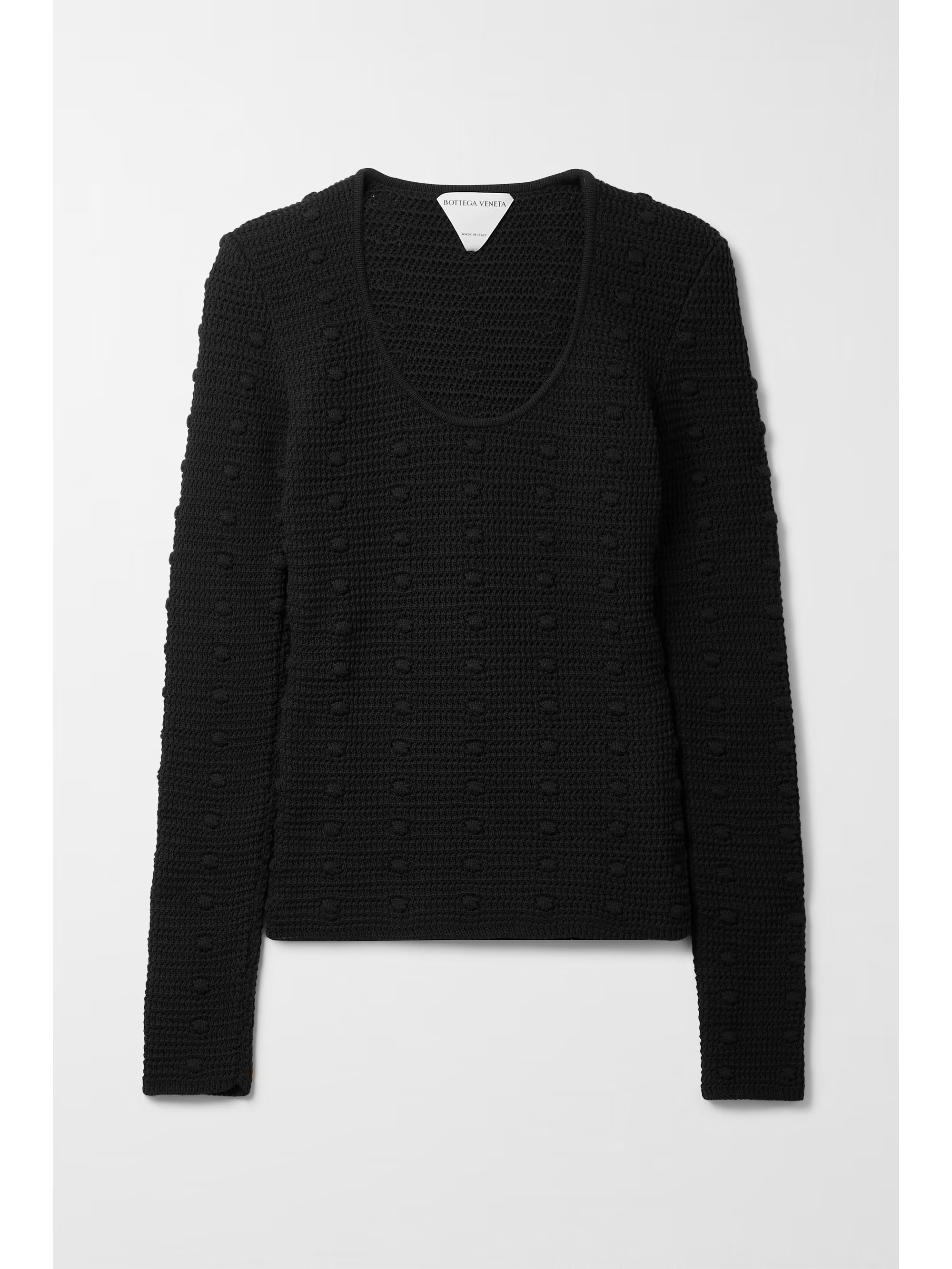 Crocheted cotton sweater | NET-A-PORTER APAC