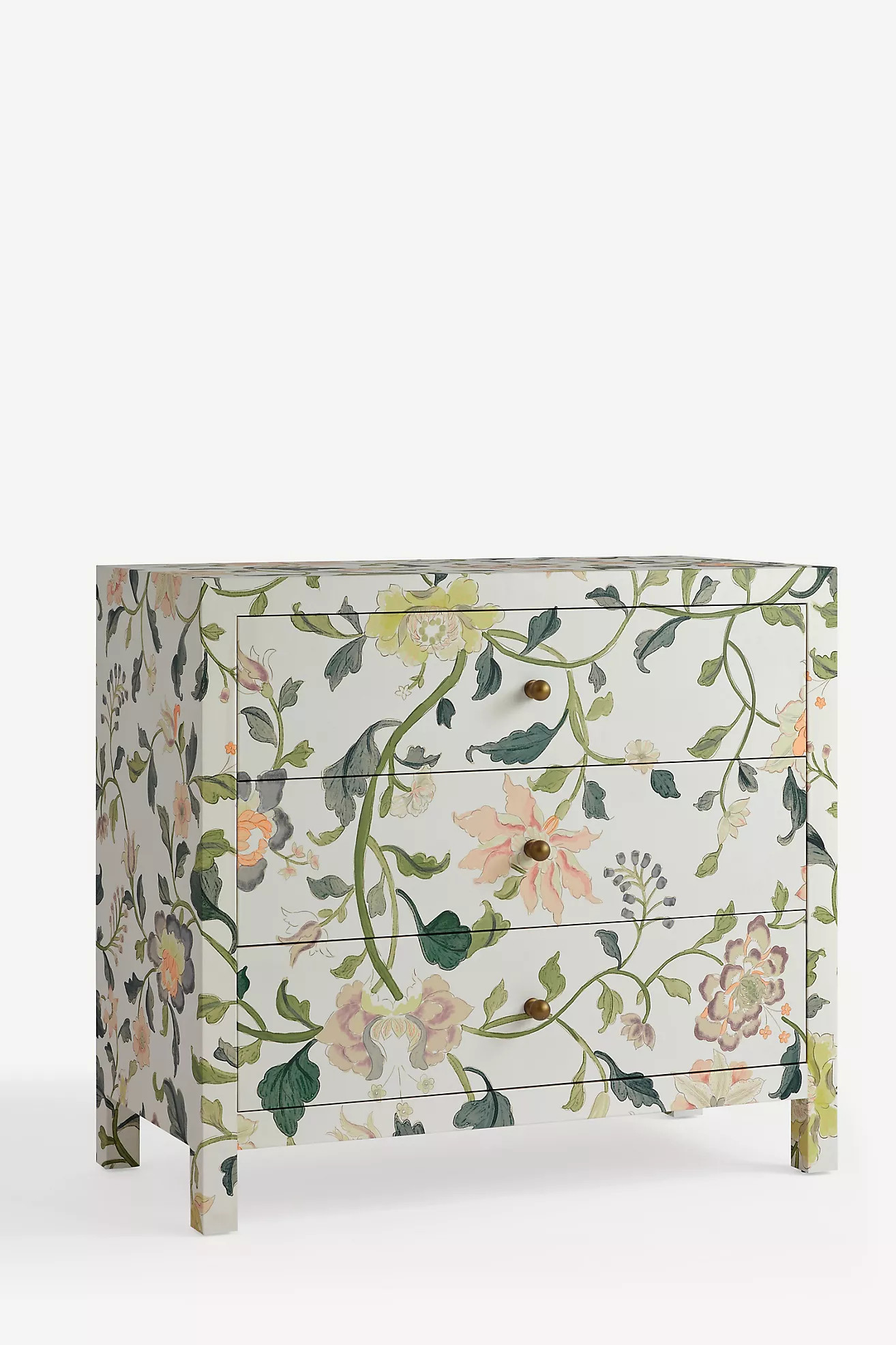 Hale Canvas Three-Drawer Dresser | Anthropologie (US)