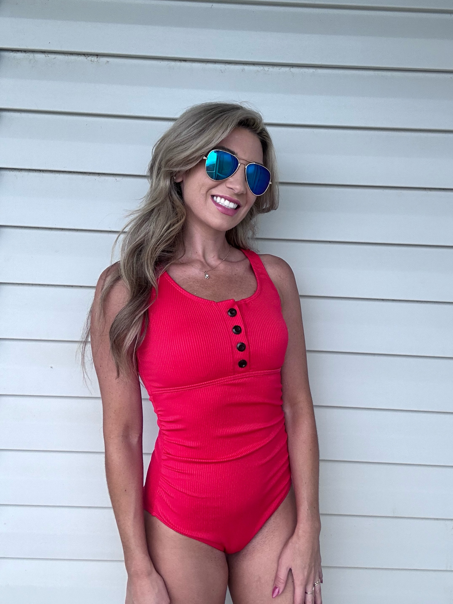  Women Ribbed One Piece Swimsuits Tummy Control Full Coverage Bathing Suit Cute Button Up Ruched Modest Swimwear

#LTKSwim #LTKBaby #LTKActive