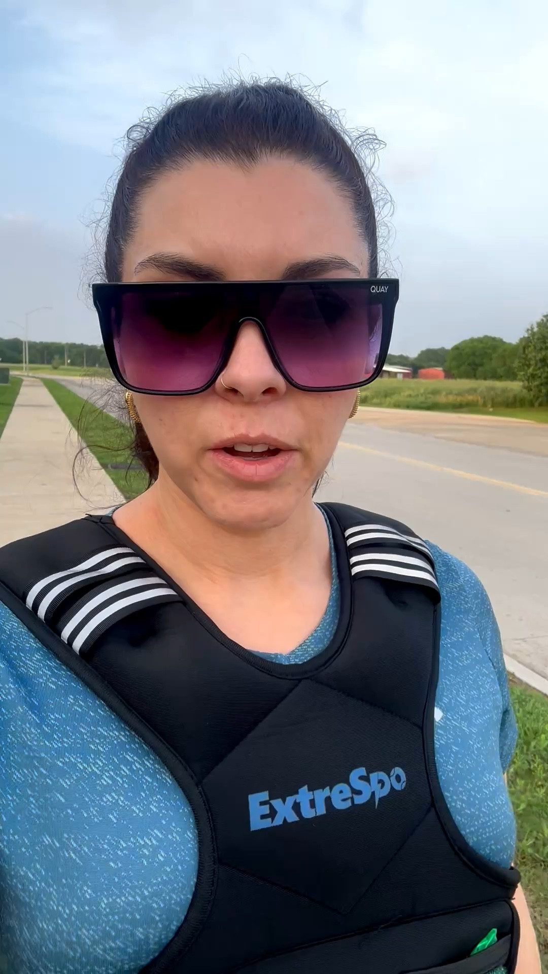 From hunkering down to a nice evening stroll, Texas weather is wild 🤪  

#LTKdayinmylife #LTKfitnessgoals