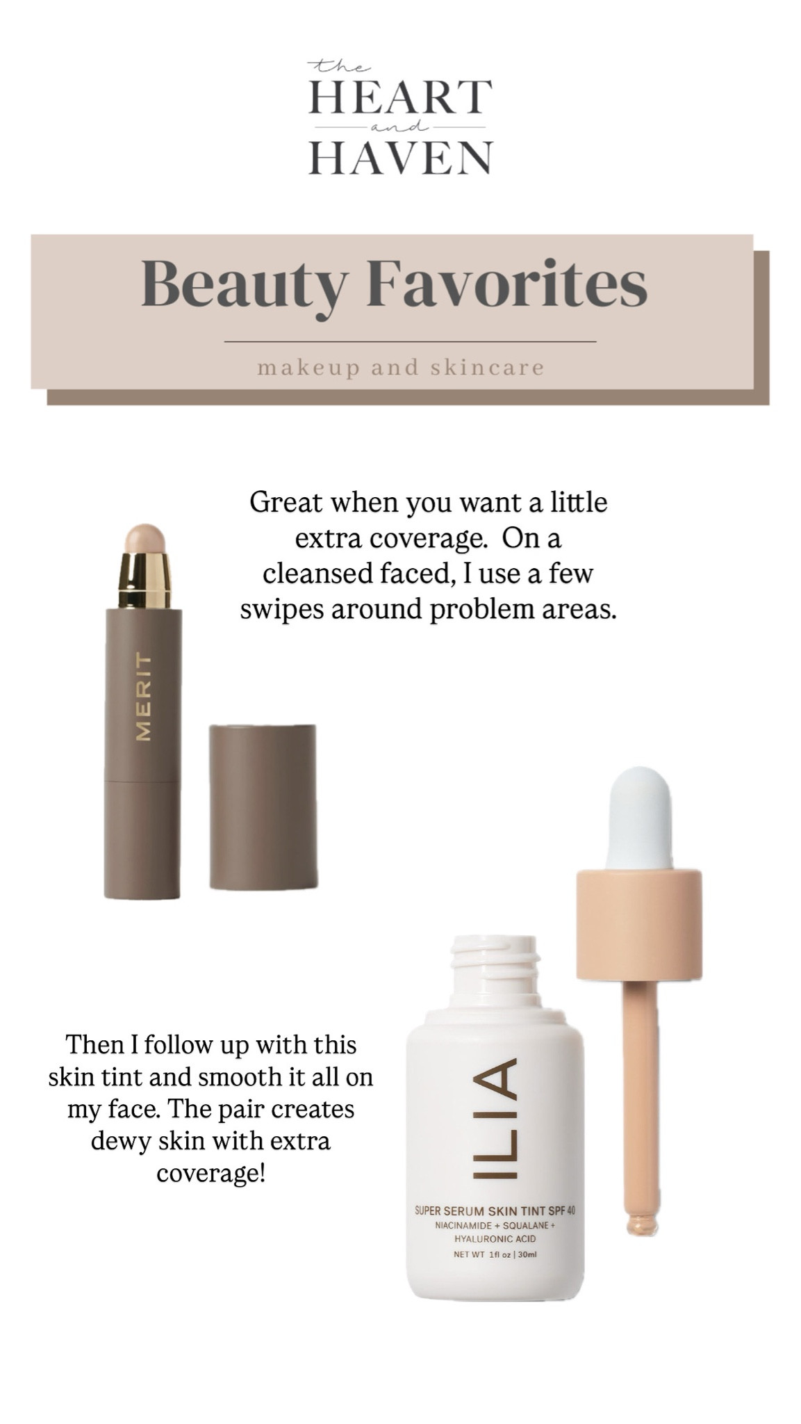 Been using this duo as foundation and I love how it looks like your skin but better and dewier! Use their shade finder which is really accurate!