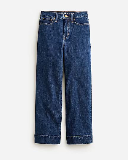 Slim wide-leg jean in Brick lane wash | J.Crew US