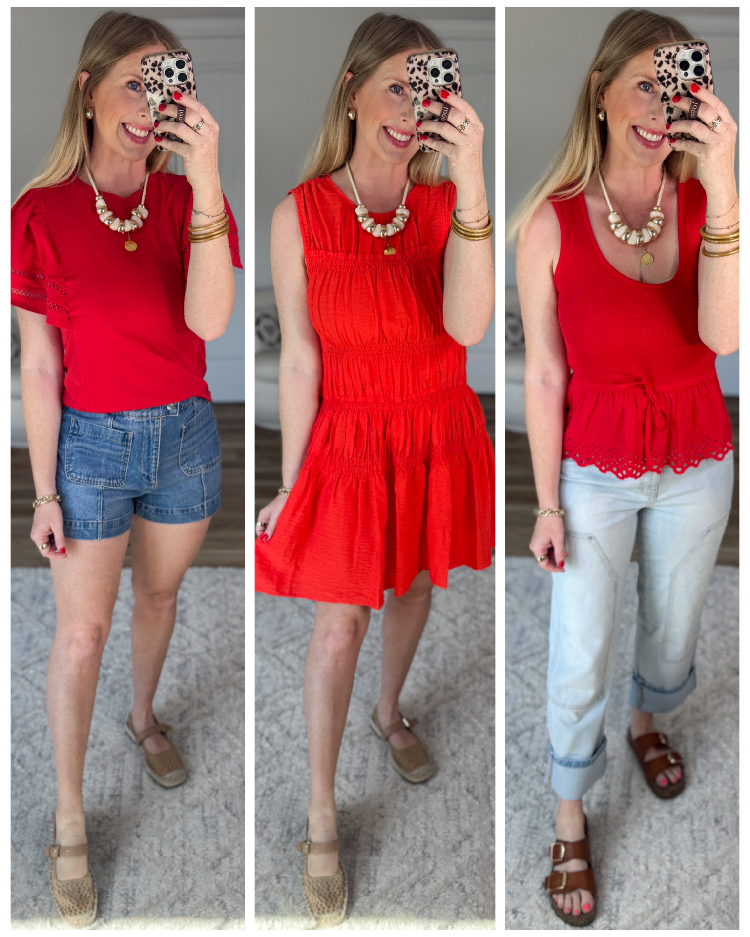 Daily try on, Walmart outfit, Walmart fashion, Walmart try on, red top, time and tru 

#LTKmomlife #LTKootd
