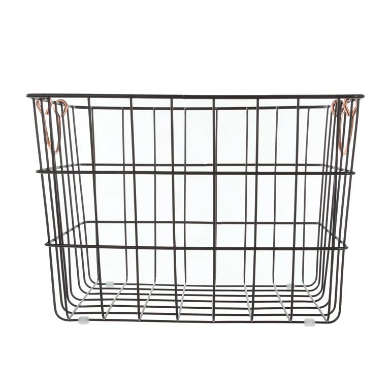 Better Homes & Gardens Large Rectangle Wire Orb Baskets, Set of 3 | Walmart (US)